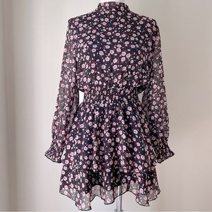 Zara Tiered Floral Dress